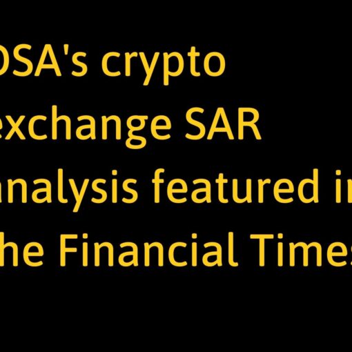 FT Features DSA's crypto exchange SARs