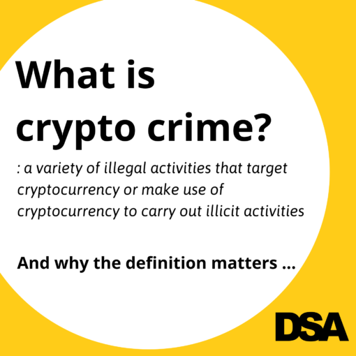 What is crypto crime?