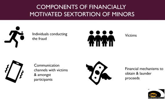 Components of Financially Motivated Sextortion of Minors