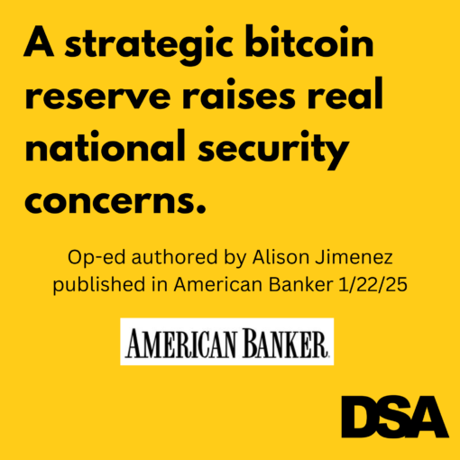 Bitcoin strategic reserve & national security